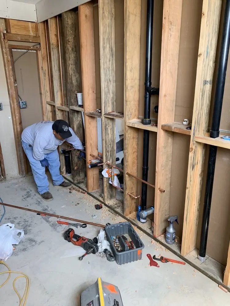 Commercial rough-in plumbing for Gas Line Repair in Greenfield Village
